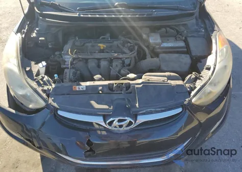 2013 Hyundai Elantra Gls from USA, damaged, VIN 5NPDH4AE6DH252615